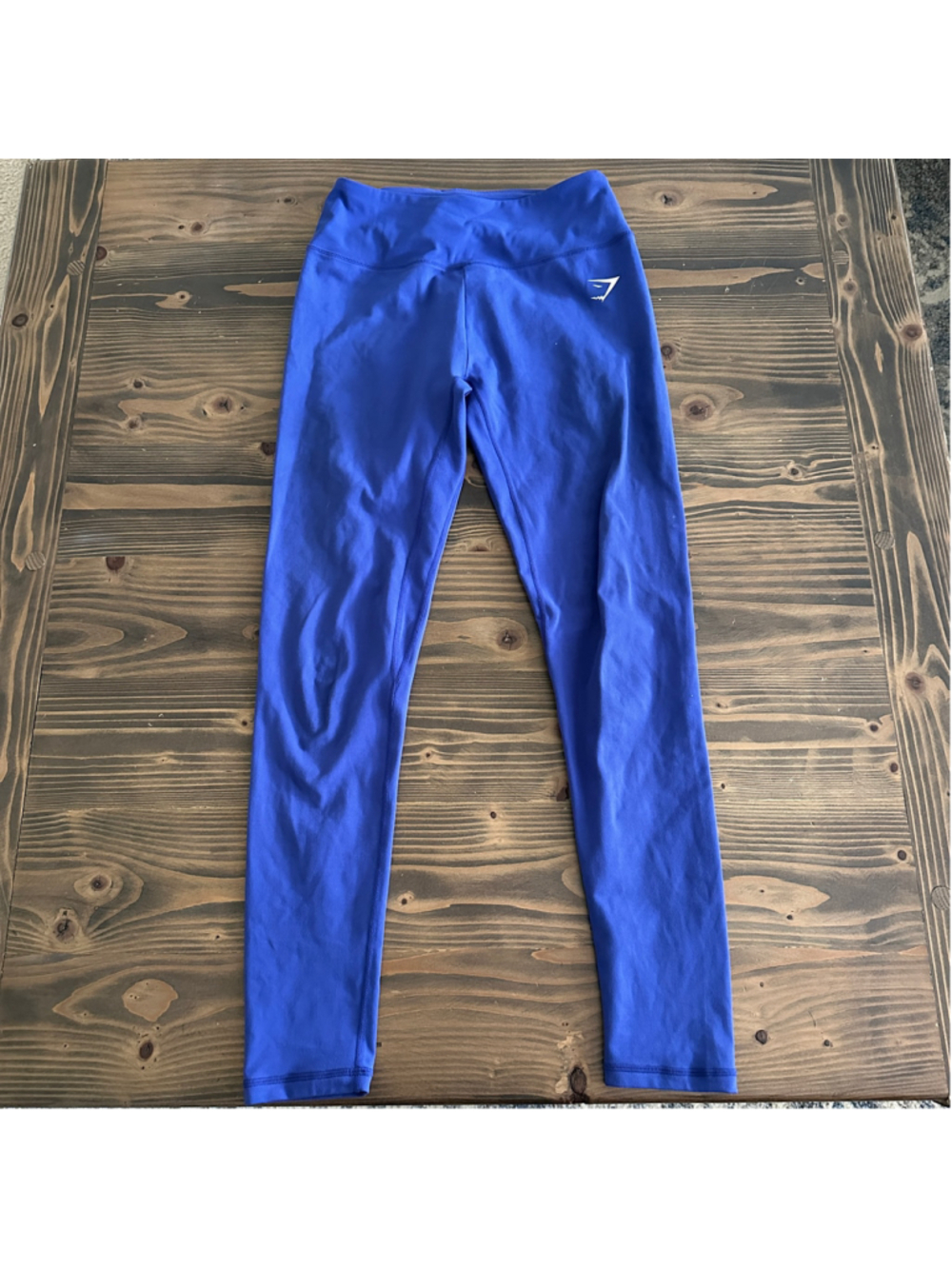 Gymshark Leggings Womens Small Blue High Rise Workout Athletic Pants